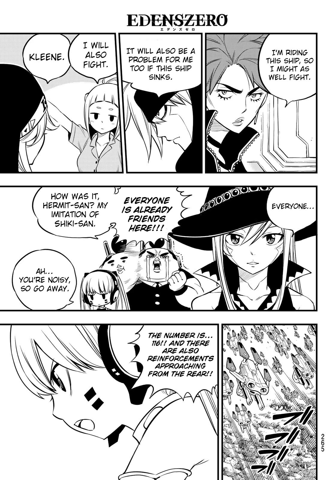 Eden's Zero Chapter 114 page 12 - Chapter 114: Adhesive