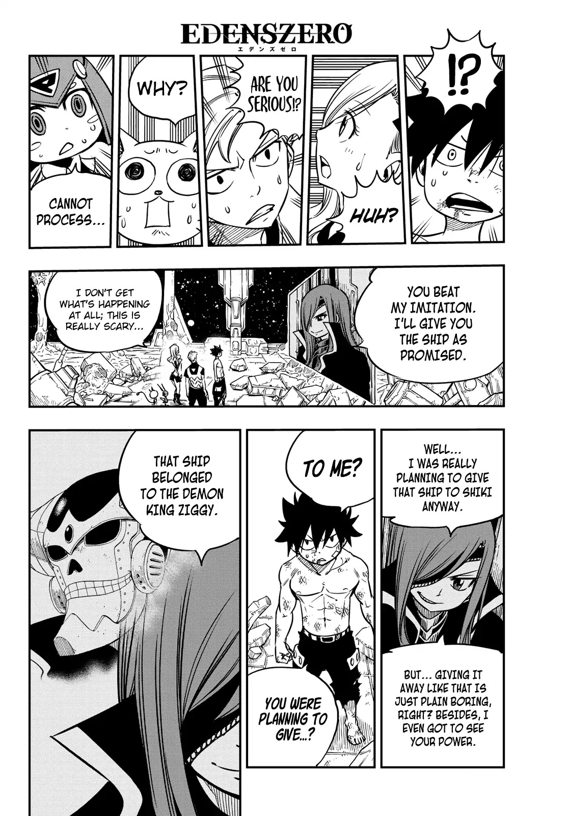 Eden's Zero Chapter 14 page 8 - Chapter 14: Rebirth