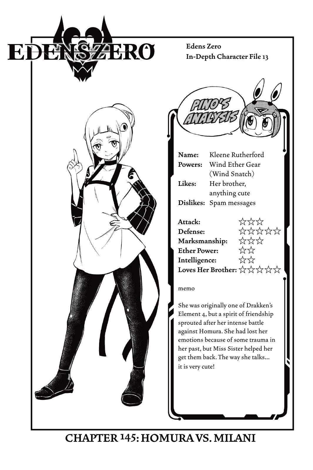 Eden's Zero Chapter 145 page 1 - Chapter 145