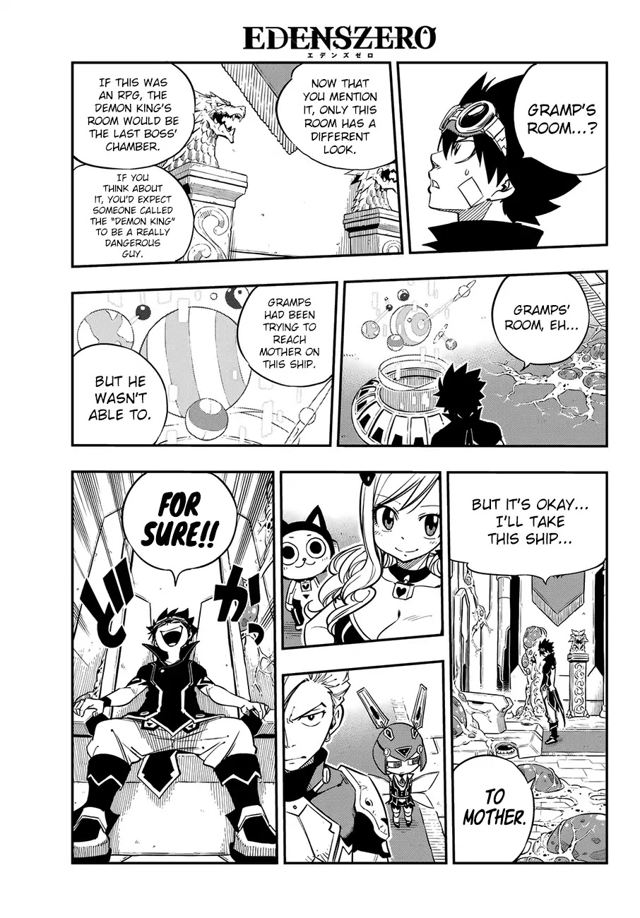 Eden's Zero Chapter 15 page 14 - Chapter 15: The Demon King's Ship