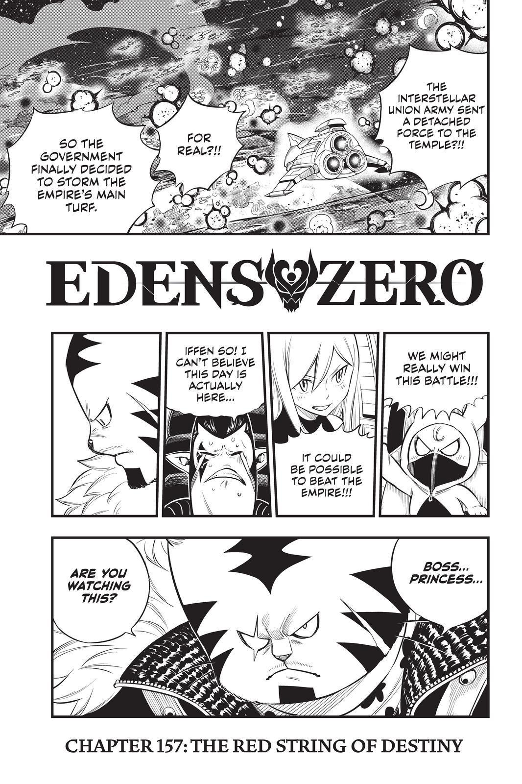 Eden's Zero Chapter 157 page 1 - Chapter 157