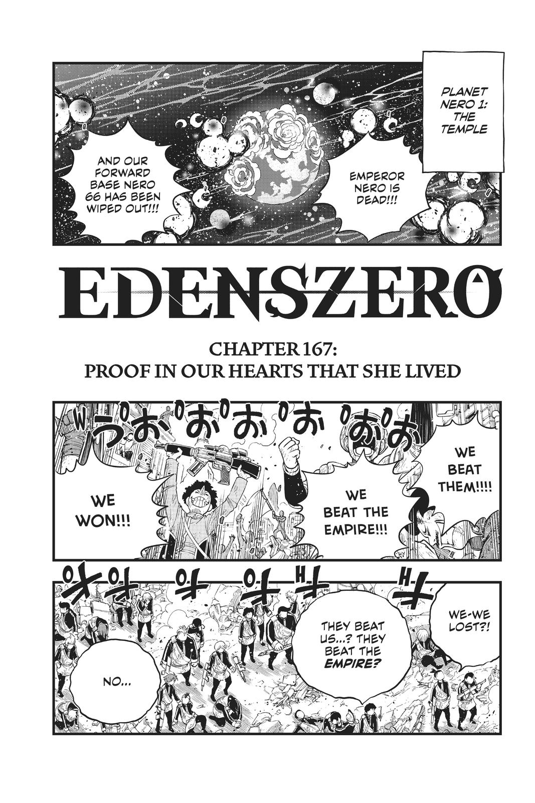 Eden's Zero Chapter 167 page 2 - Chapter 167