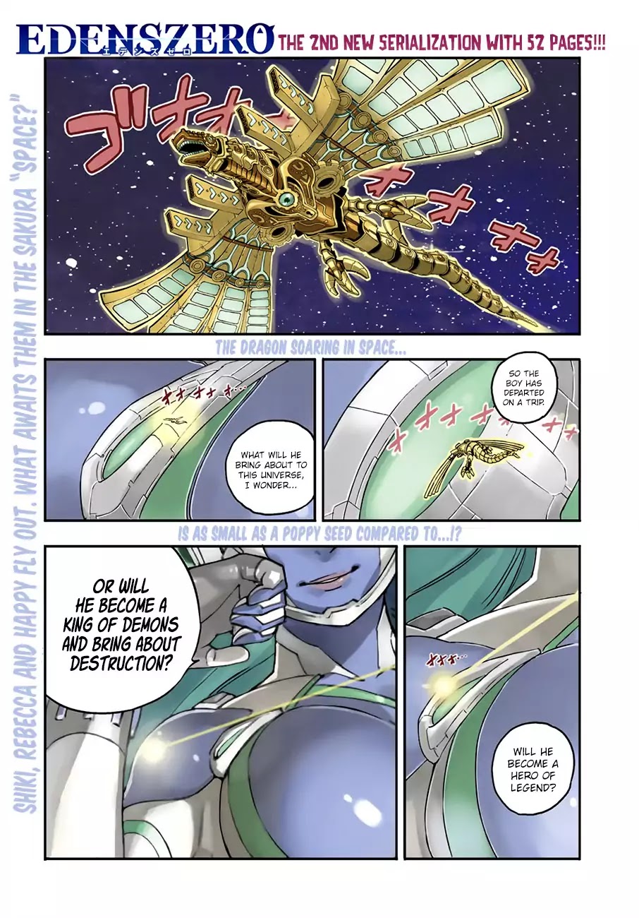 Eden's Zero Chapter 2 page 1 - Chapter 2: The Girl And The Blue Cat