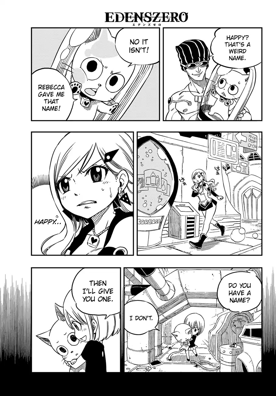 Eden's Zero Chapter 2 page 21 - Chapter 2: The Girl And The Blue Cat