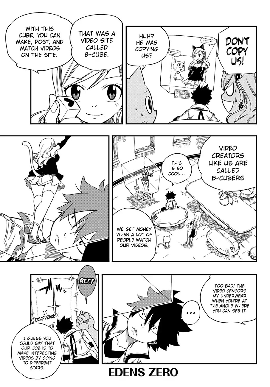 Eden's Zero Chapter 2 page 6 - Chapter 2: The Girl And The Blue Cat
