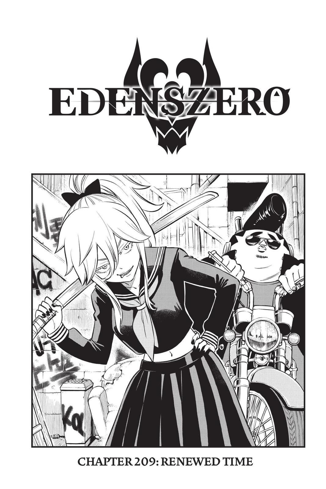 Eden's Zero Chapter 209 page 1 - Chapter 209