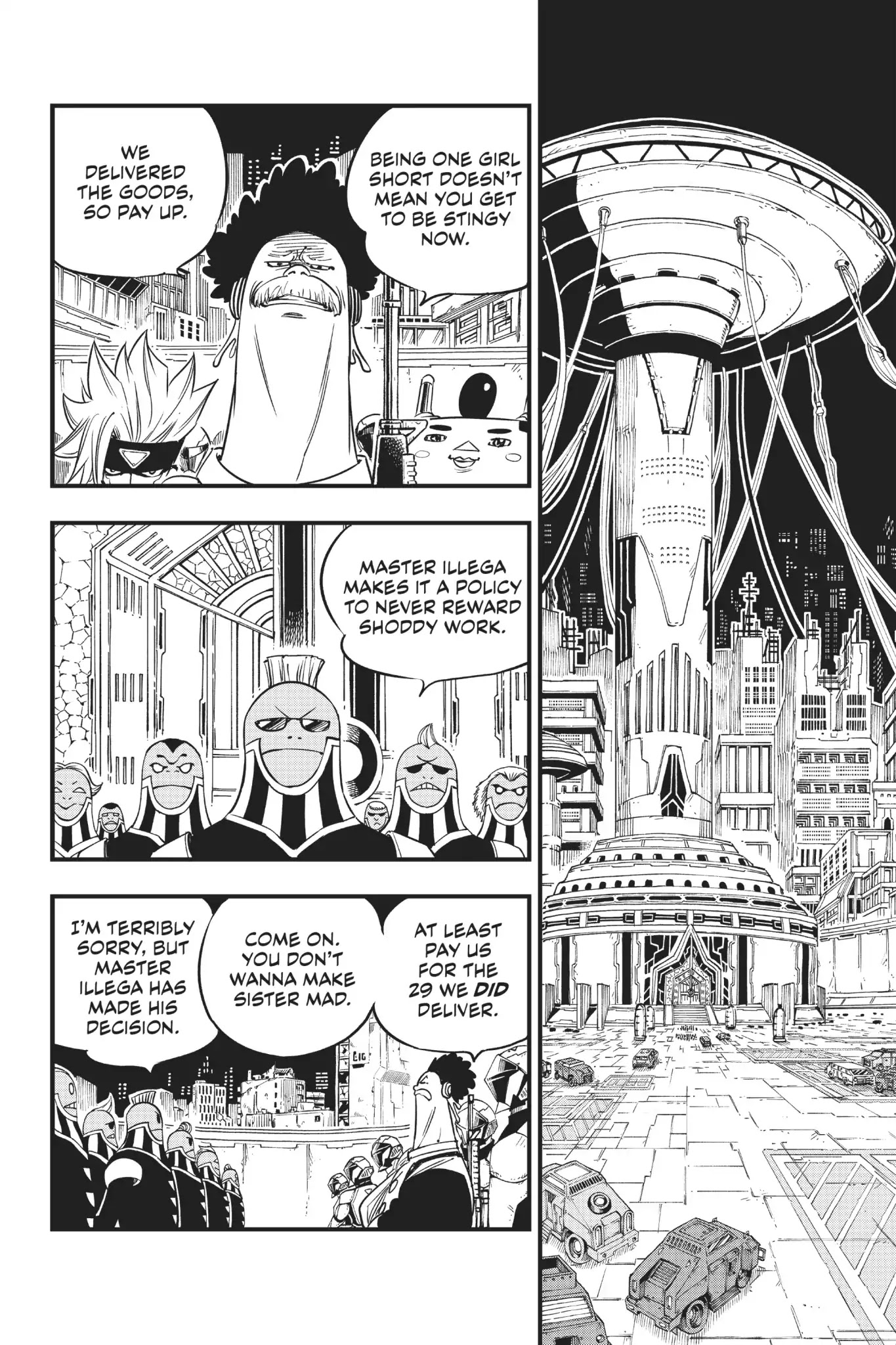 Eden's Zero Chapter 22 page 3 - Chapter 22: The Great Naked Escape