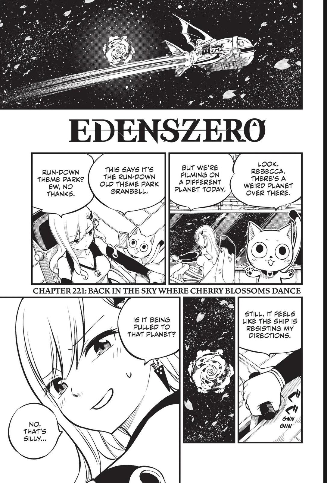 Eden's Zero Chapter 221 page 1 - Chapter 221