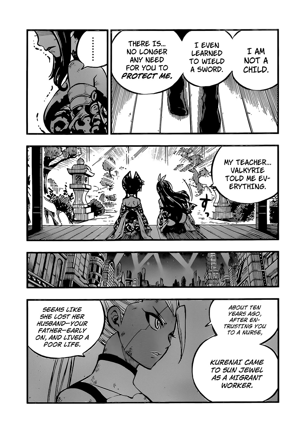 Eden's Zero Chapter 234 page 14 - Chapter 234: Kurenai's Tears