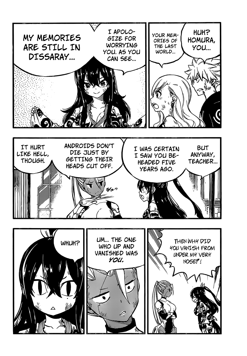 Eden's Zero Chapter 234 page 9 - Chapter 234: Kurenai's Tears