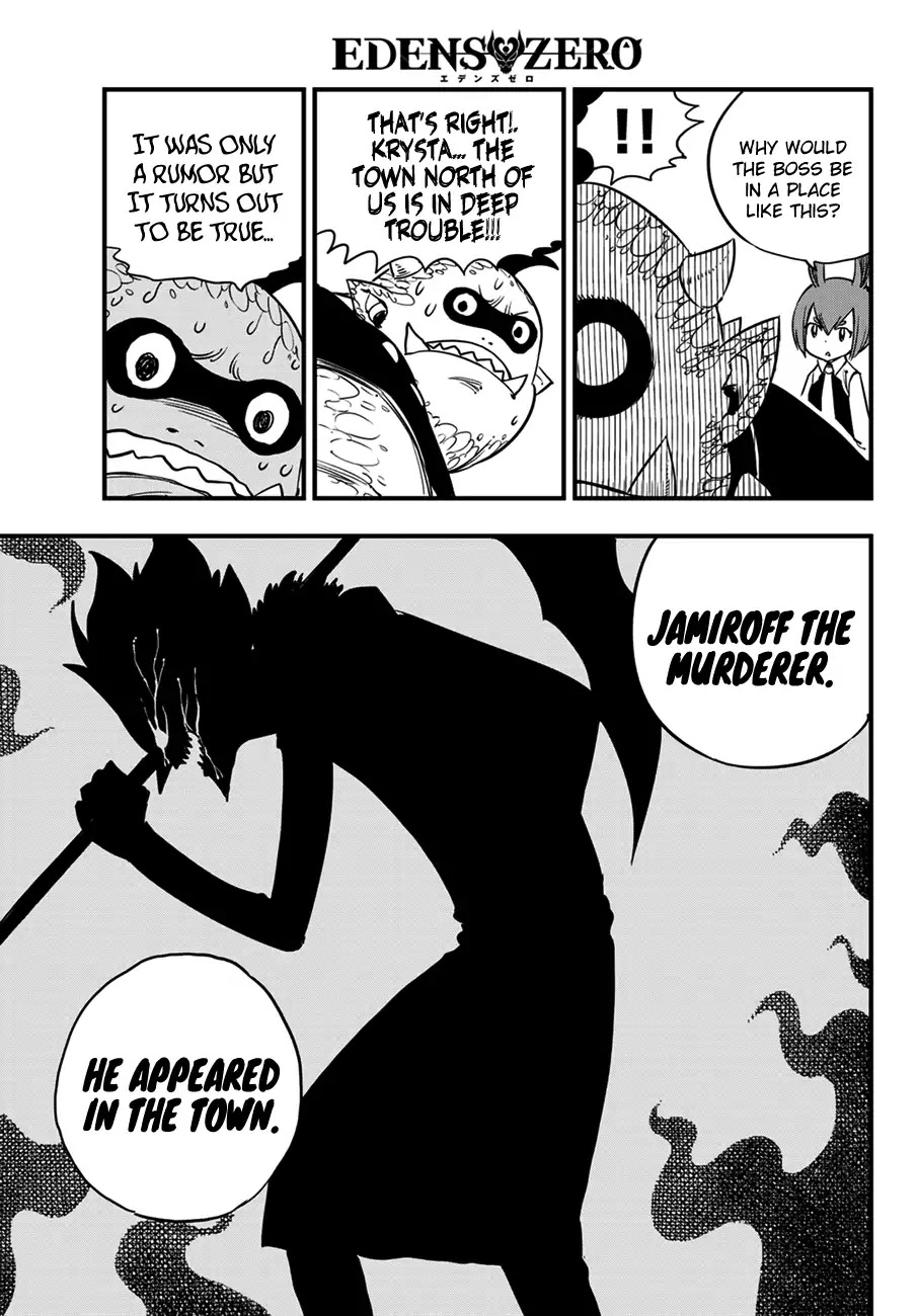 Eden's Zero Chapter 32 page 10 - Chapter 32: Jamiroff the Murderer