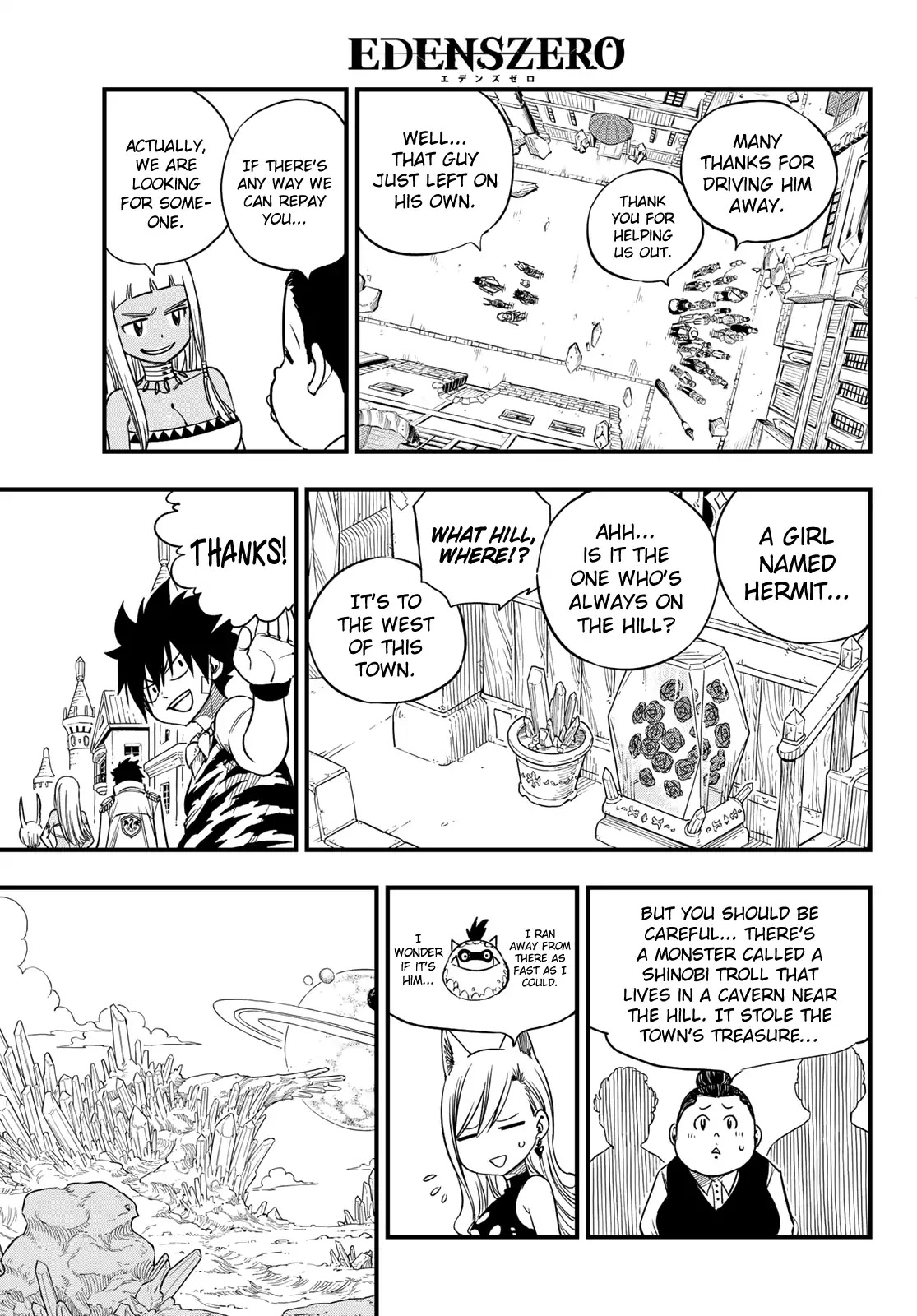 Eden's Zero Chapter 33 page 14 - Chapter 33: The Girl on the Hill