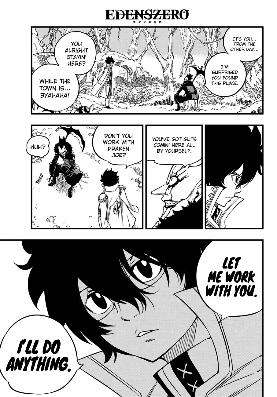 Eden's Zero Chapter 35 page 4 - Chapter 35: The Beast and the Girl