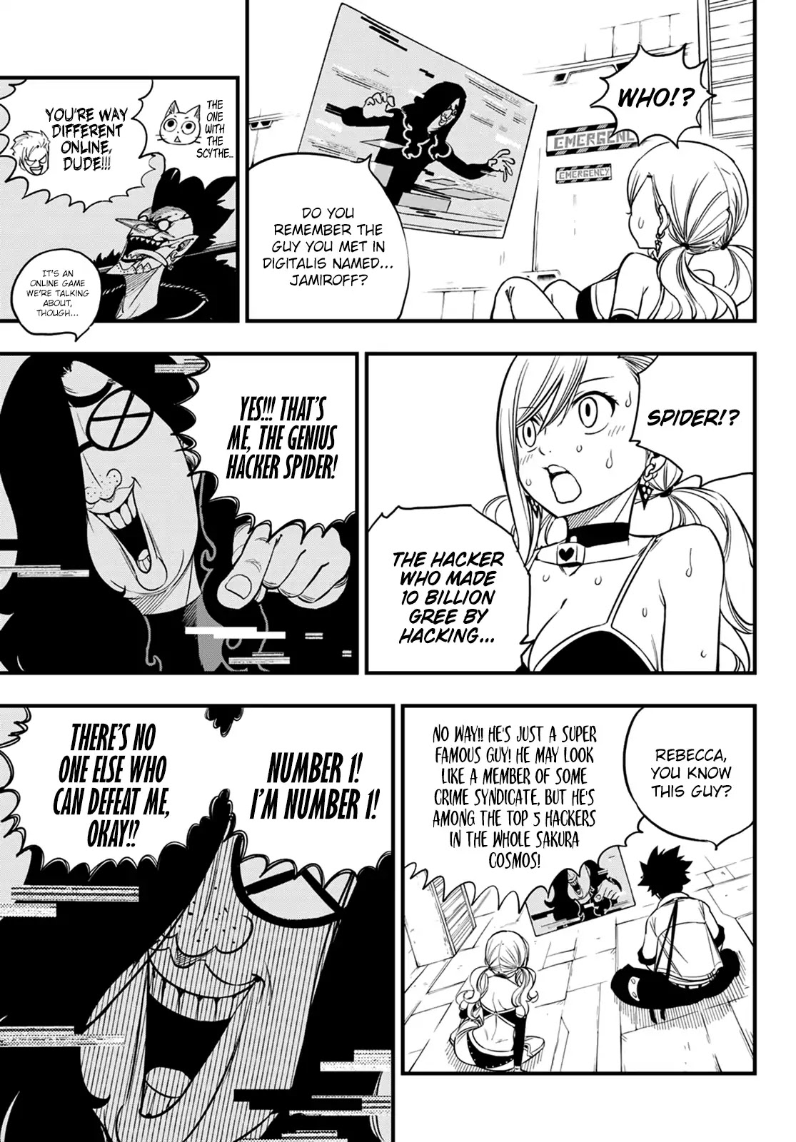 Eden's Zero Chapter 39 page 12 - Chapter 39: The Genius Hacker Spider