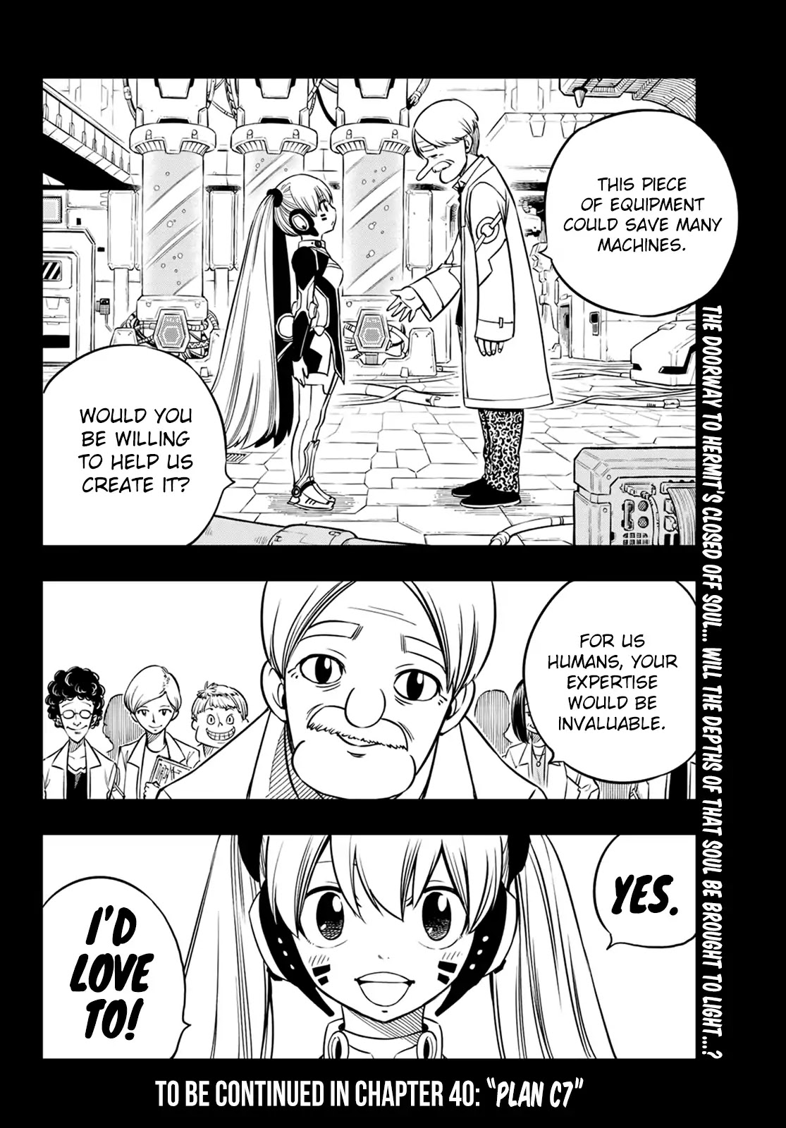 Eden's Zero Chapter 39 page 21 - Chapter 39: The Genius Hacker Spider