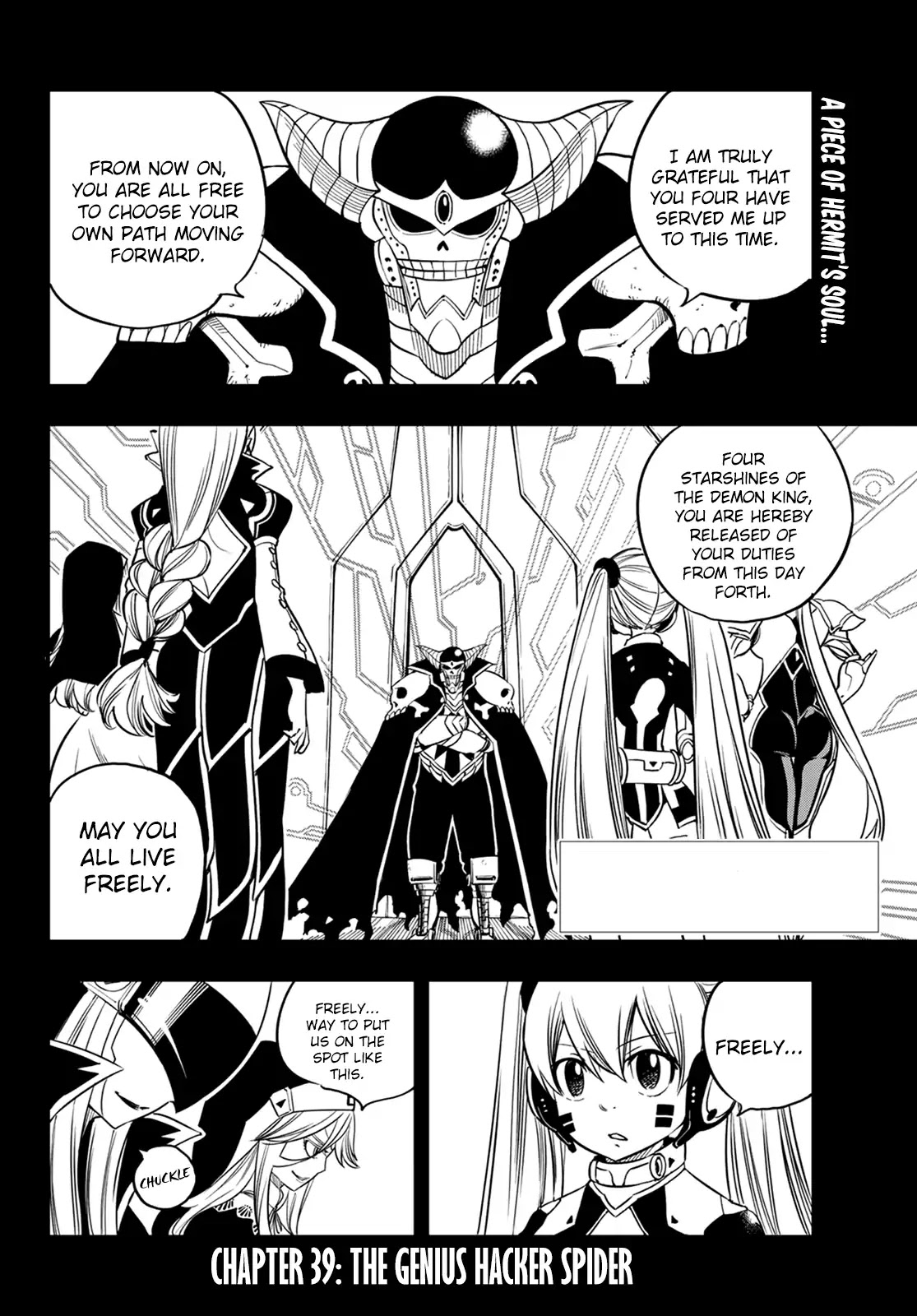 Eden's Zero Chapter 39 page 3 - Chapter 39: The Genius Hacker Spider