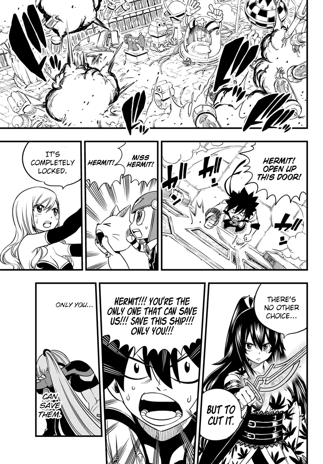 Eden's Zero Chapter 40 page 8 - Chapter 40: Plan C7