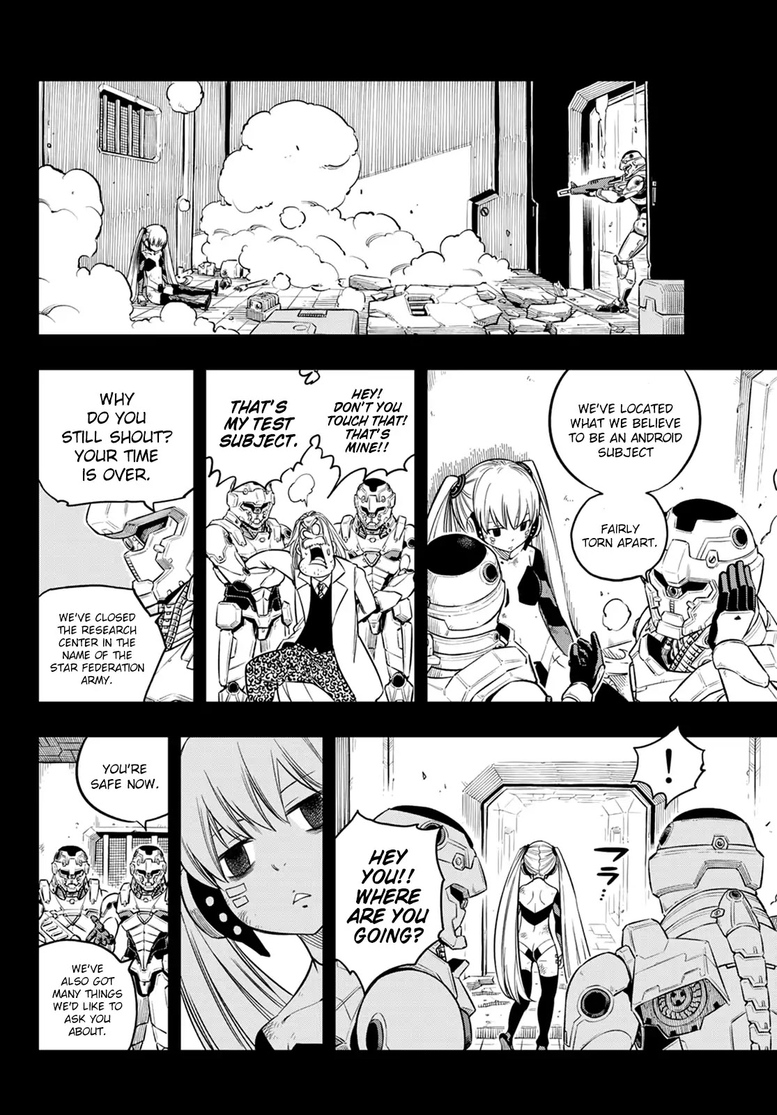 Eden's Zero Chapter 41 page 8 - Chapter 41: Fireworks
