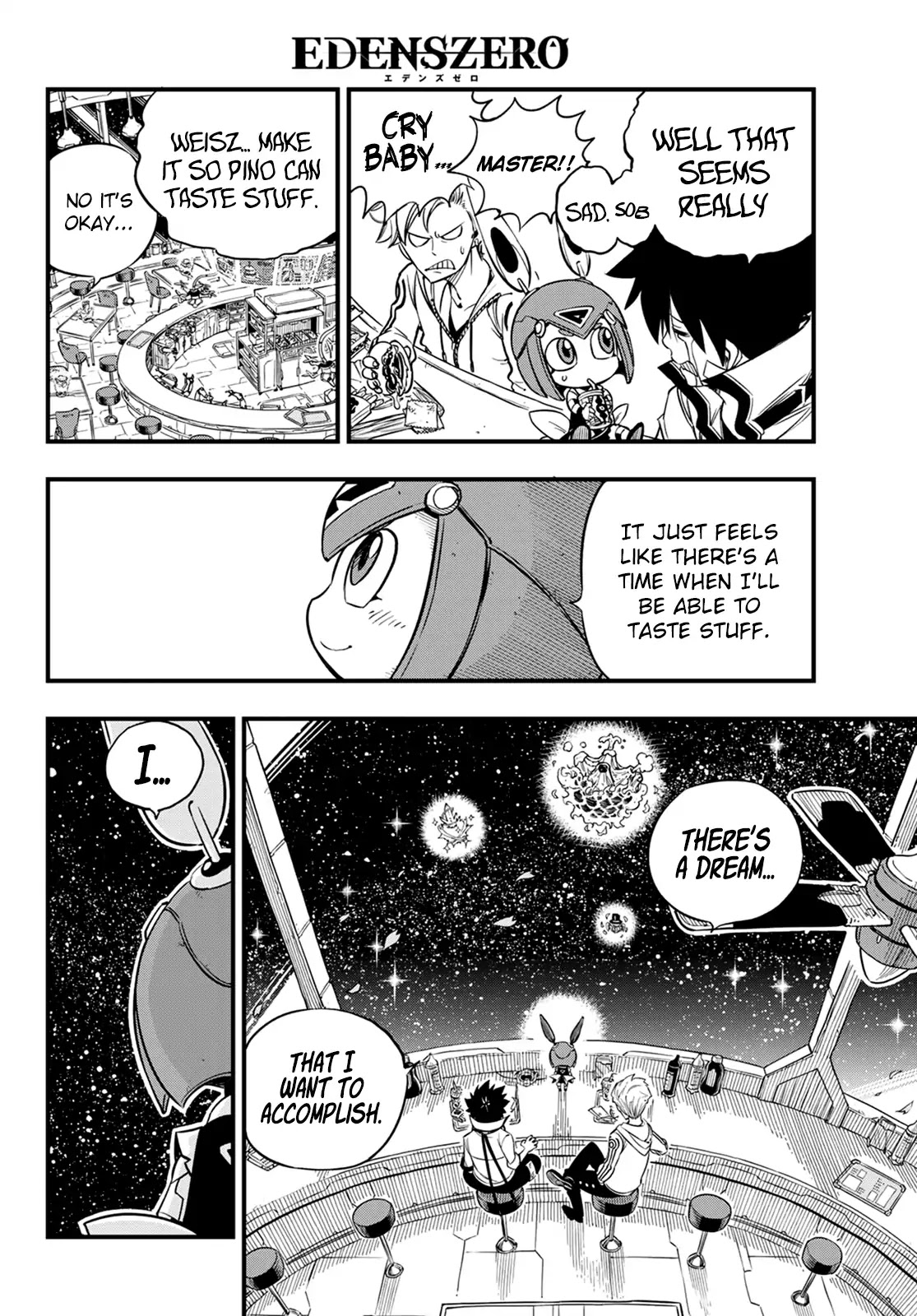 Eden's Zero Chapter 42 page 11 - Chapter 42: Pino's Dream