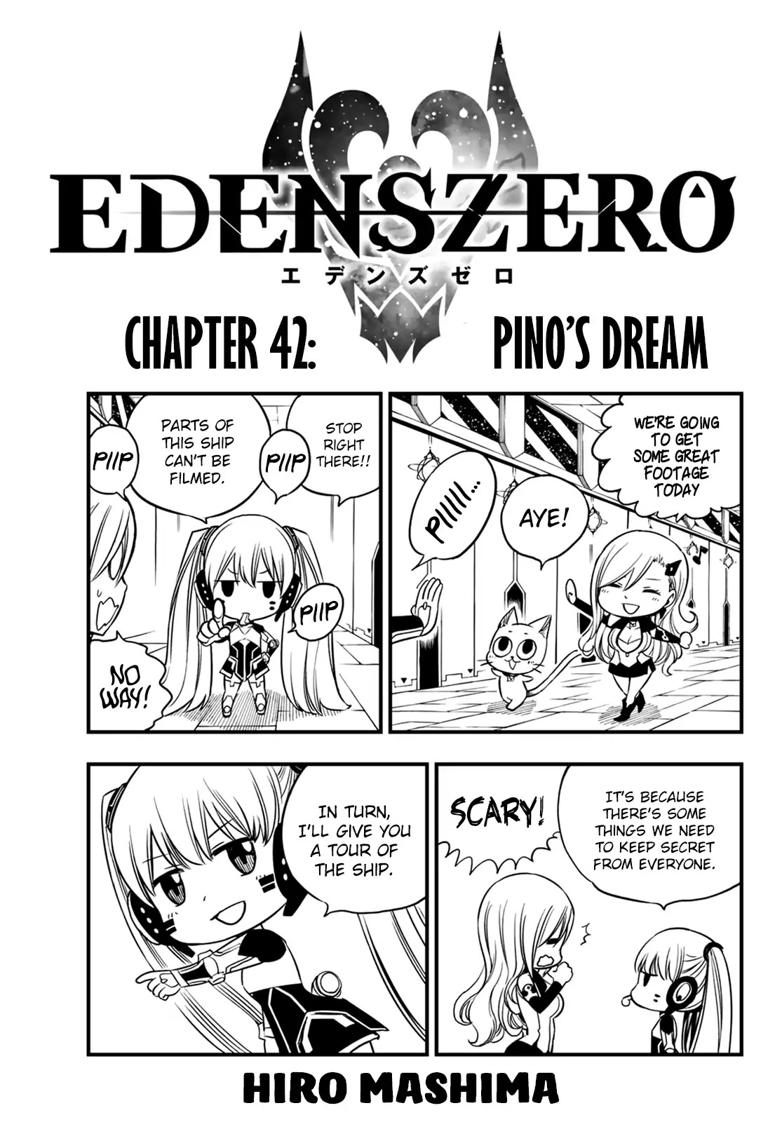 Eden's Zero Chapter 42 page 2 - Chapter 42: Pino's Dream
