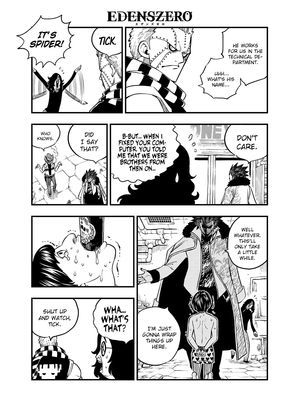 Eden's Zero Chapter 43 page 4 - Chapter 43: The Smell of Money