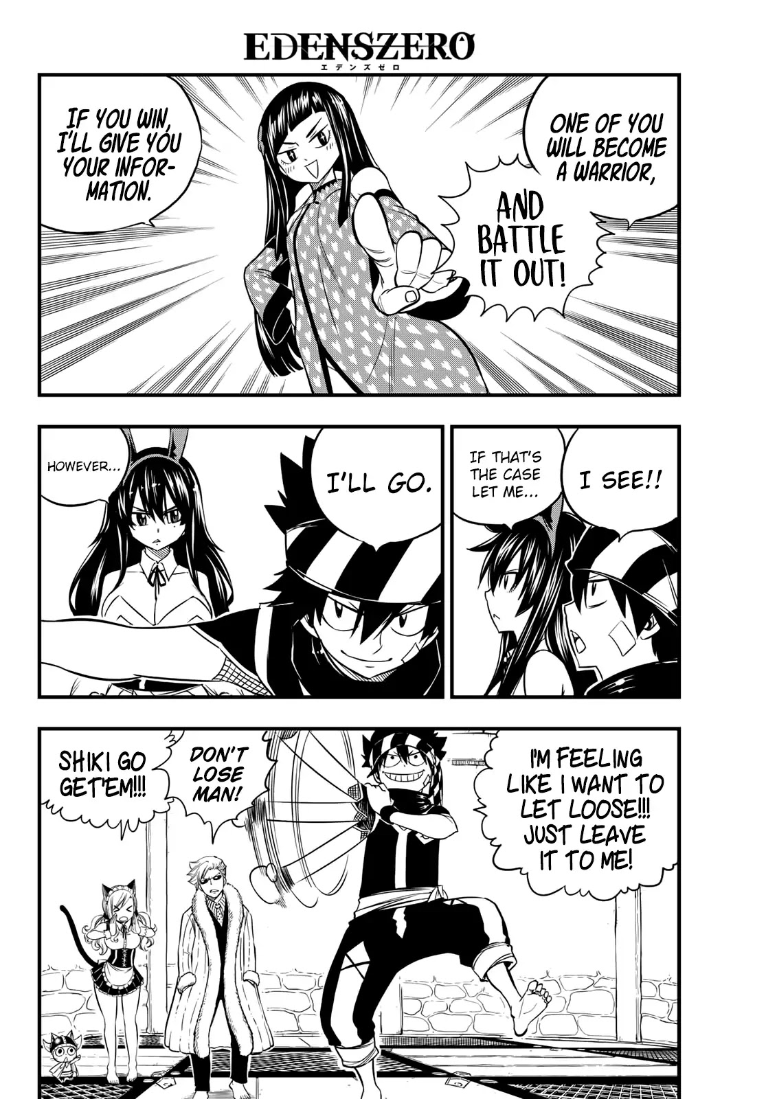 Eden's Zero Chapter 45 page 14 - Chapter 45: Mildian Battle Coliseum