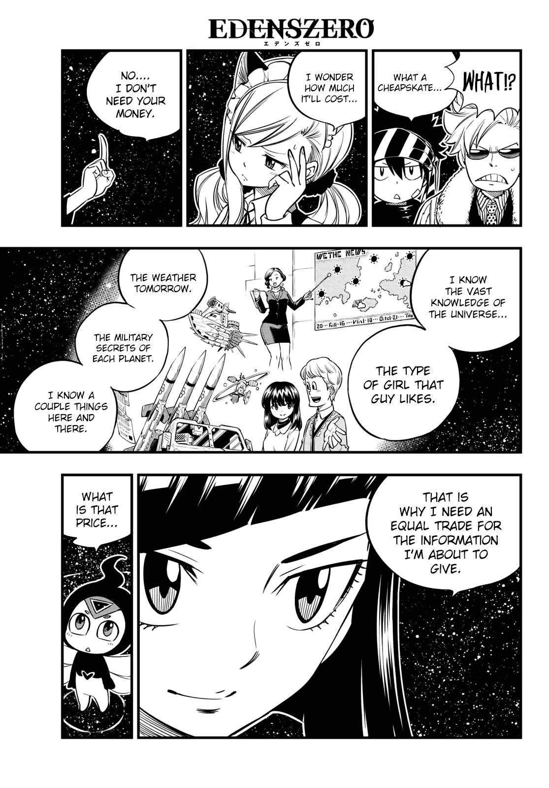 Eden's Zero Chapter 45 page 8 - Chapter 45: Mildian Battle Coliseum