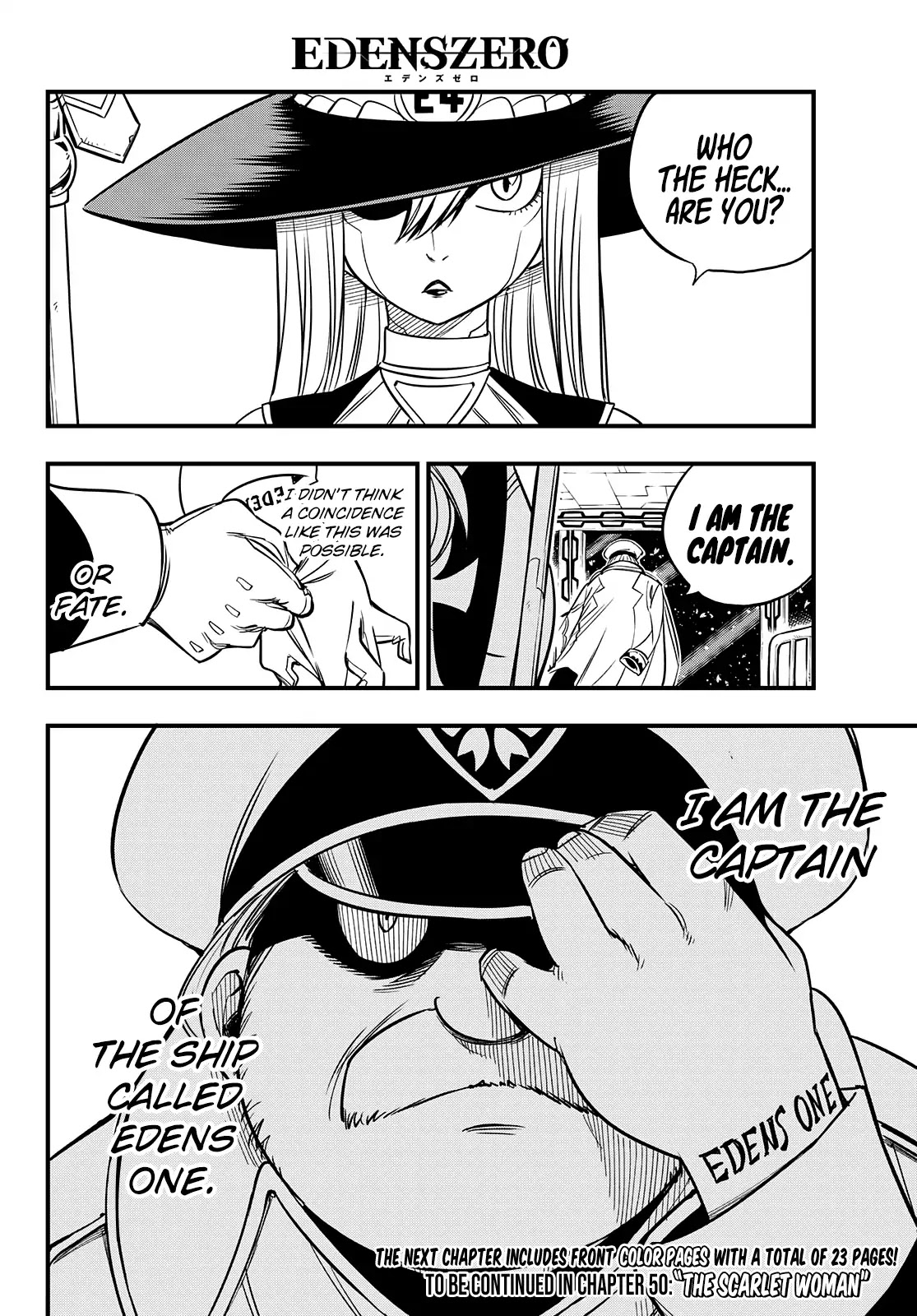 Eden's Zero Chapter 49 page 20 - Chapter 49: Captain Conner