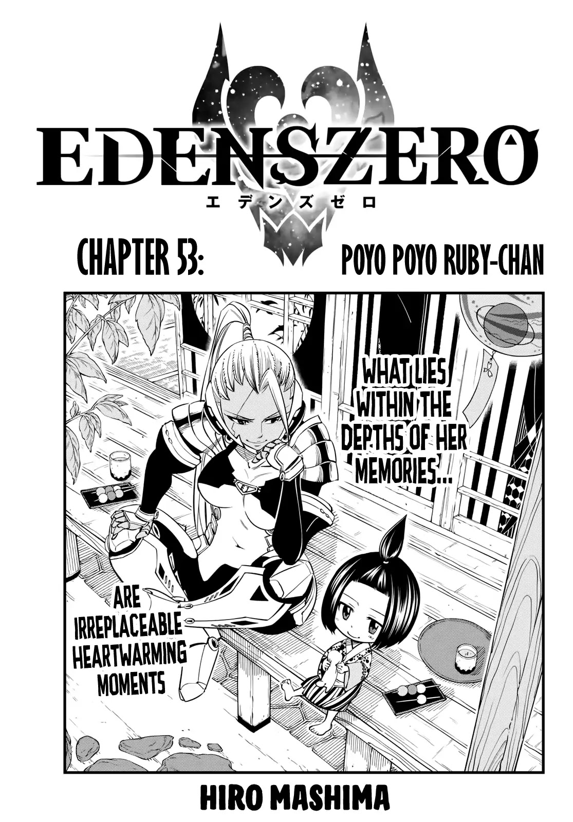 Eden's Zero Chapter 53 page 1 - Chapter 53: Poyo Poyo Ruby-chan