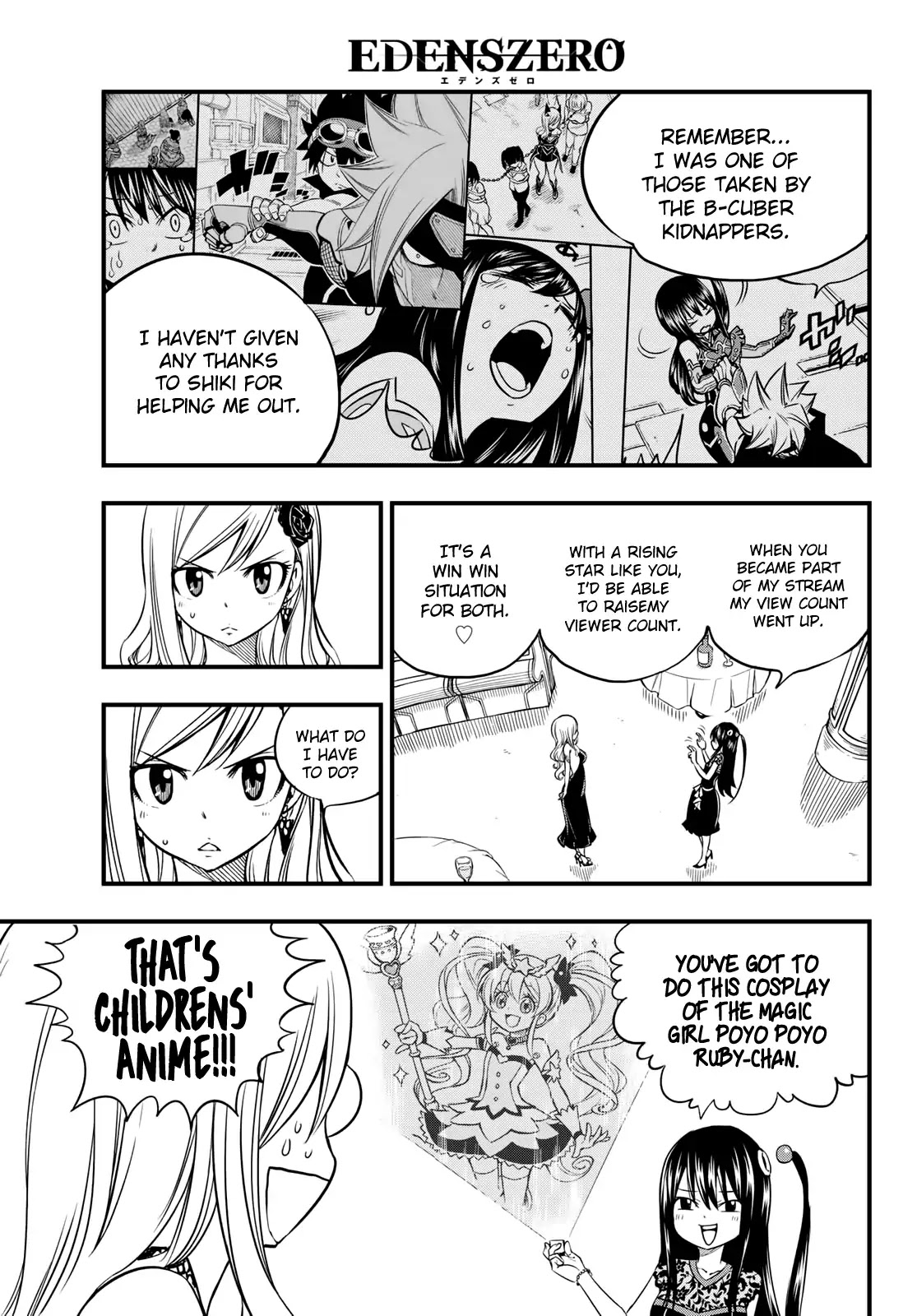 Eden's Zero Chapter 53 page 4 - Chapter 53: Poyo Poyo Ruby-chan