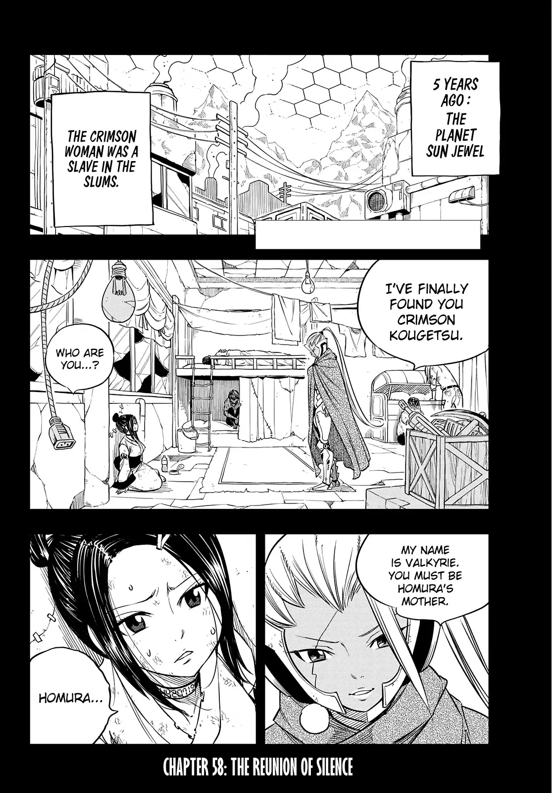 Eden's Zero Chapter 58 page 4 - Chapter 58: The Reunipn of Silence