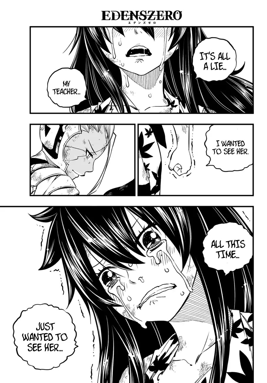 Eden's Zero Chapter 59 page 4 - Chapter 59: Being Able To Move Forward