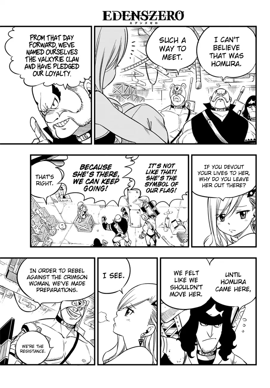 Eden's Zero Chapter 59 page 8 - Chapter 59: Being Able To Move Forward
