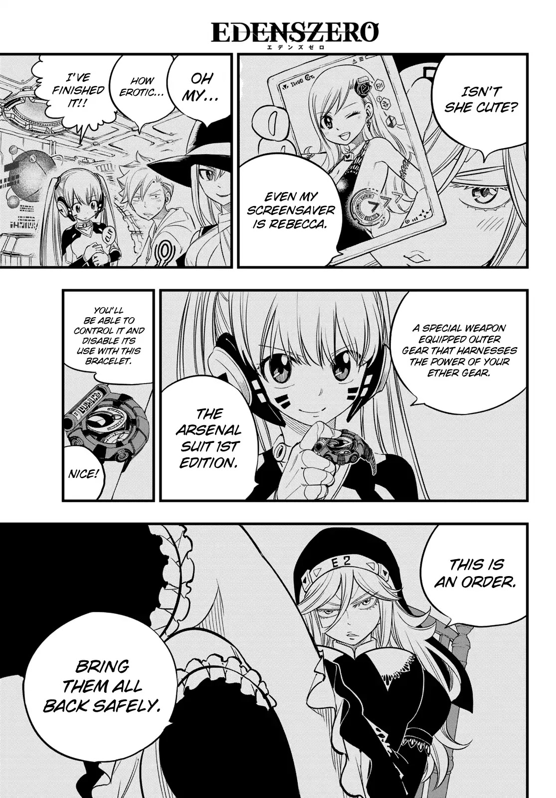 Eden's Zero Chapter 62 page 10 - Chapter 62: My Legend