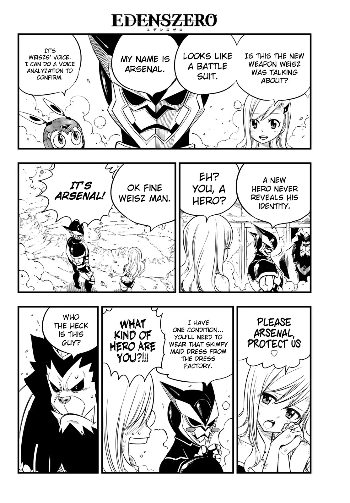 Eden's Zero Chapter 62 page 7 - Chapter 62: My Legend
