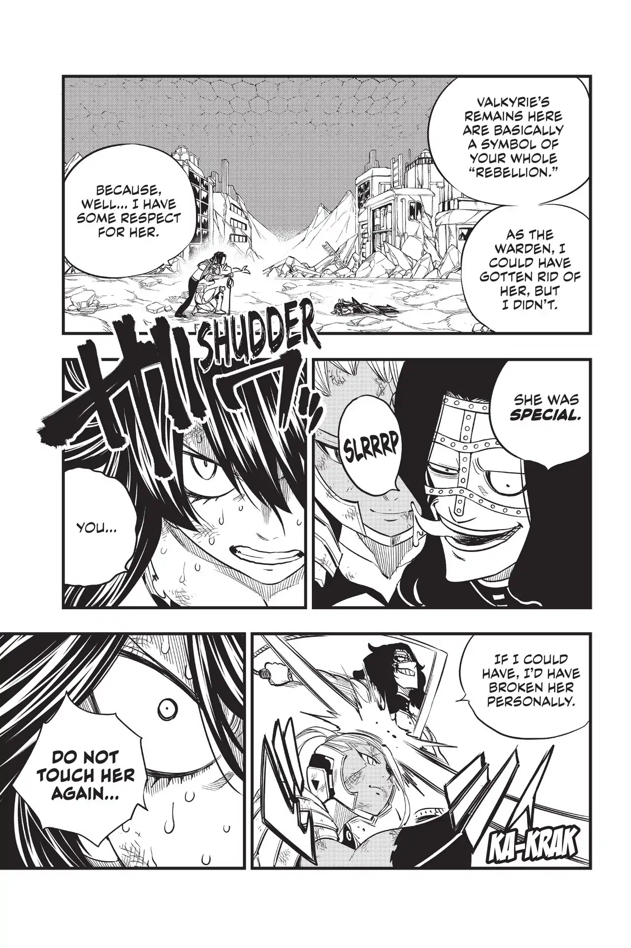 Eden's Zero Chapter 65 page 8 - Chapter 65: The Swordsman Incapacitated
