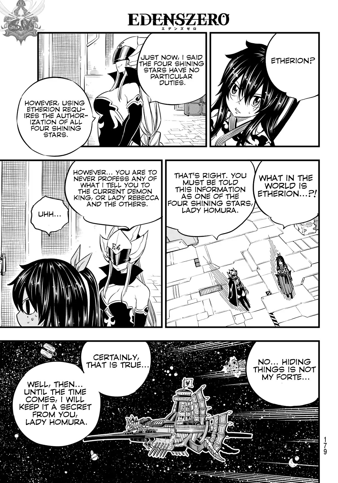 Eden's Zero Chapter 69 page 10 - Chapter 69: The Dream Rebecca Saw...