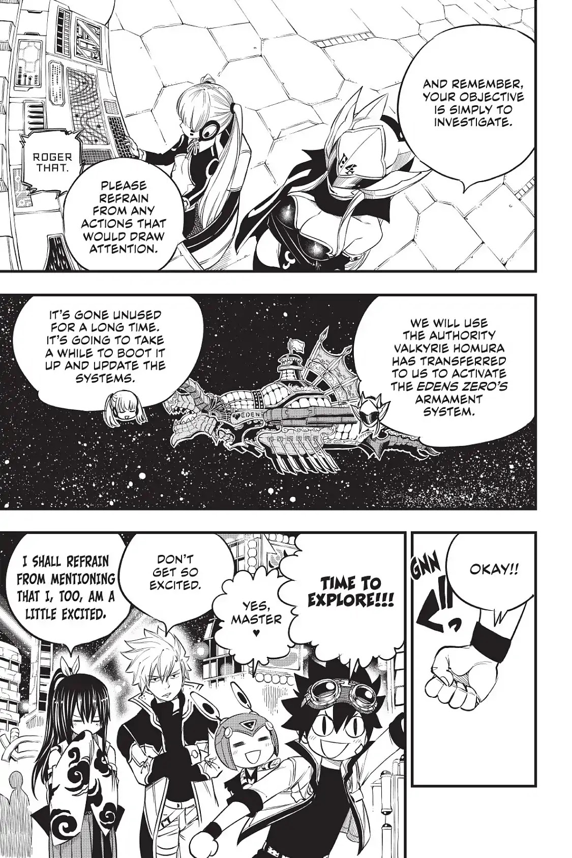 Eden's Zero Chapter 70 page 6 - Chapter 70: Belial Goer
