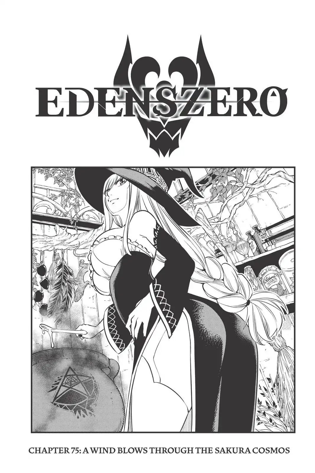 Eden's Zero Chapter 75 page 1 - Chapter 75: A Wind Blows Through The Sakura Cosmos