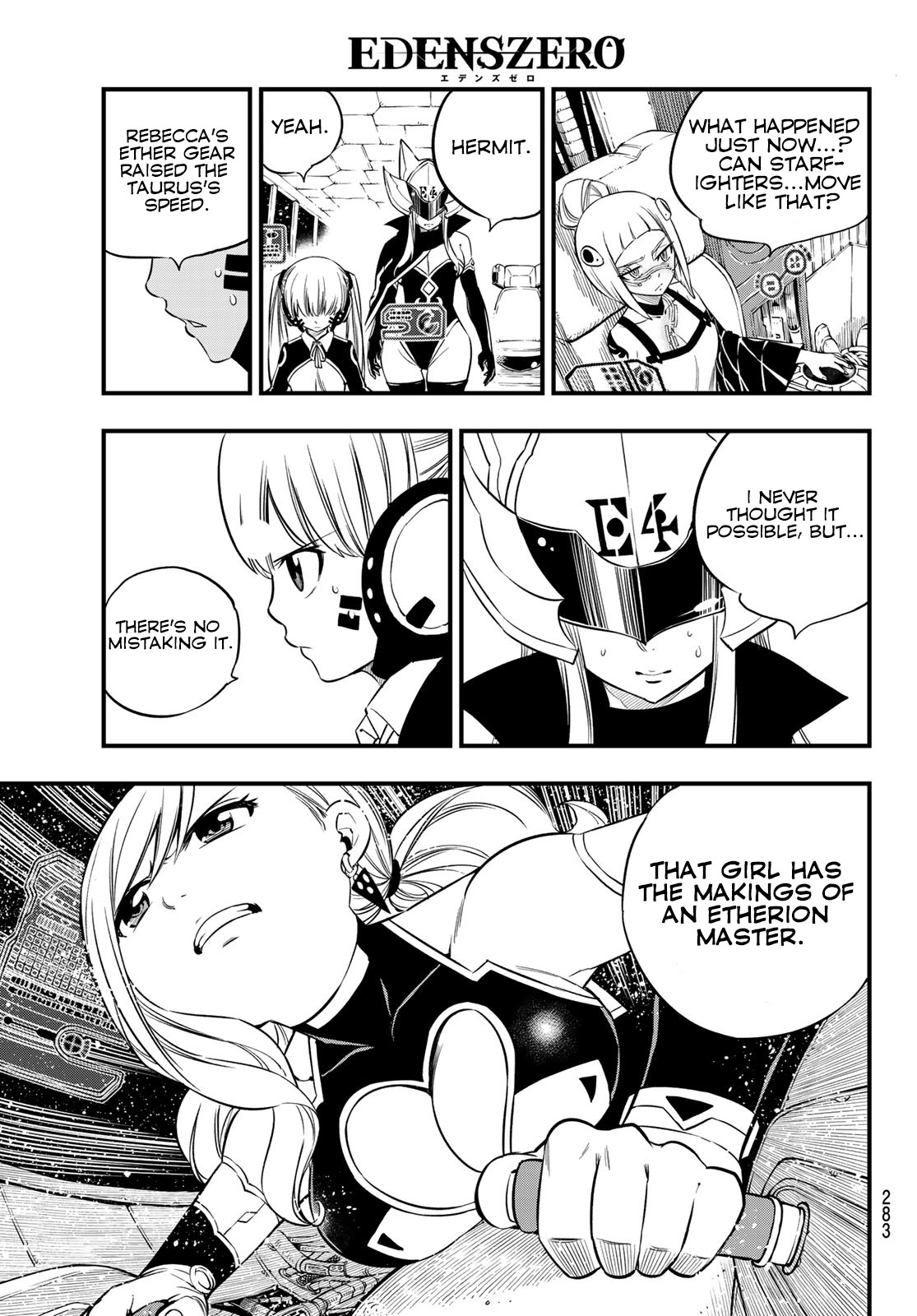 Eden's Zero Chapter 76 page 12 - Chapter 76: Rebecca vs Sylph