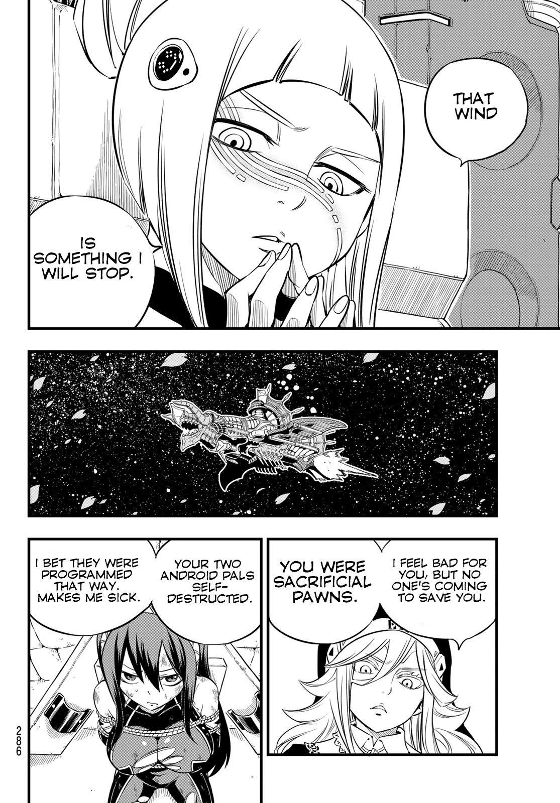 Eden's Zero Chapter 76 page 15 - Chapter 76: Rebecca vs Sylph