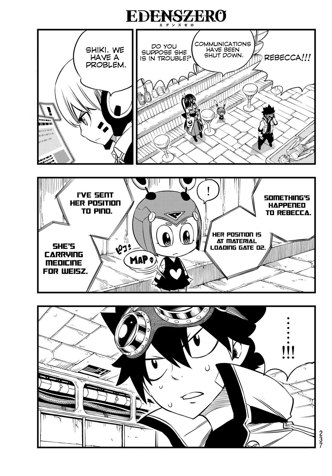 Eden's Zero Chapter 77 page 8 - Chapter 77: Bond of Wind