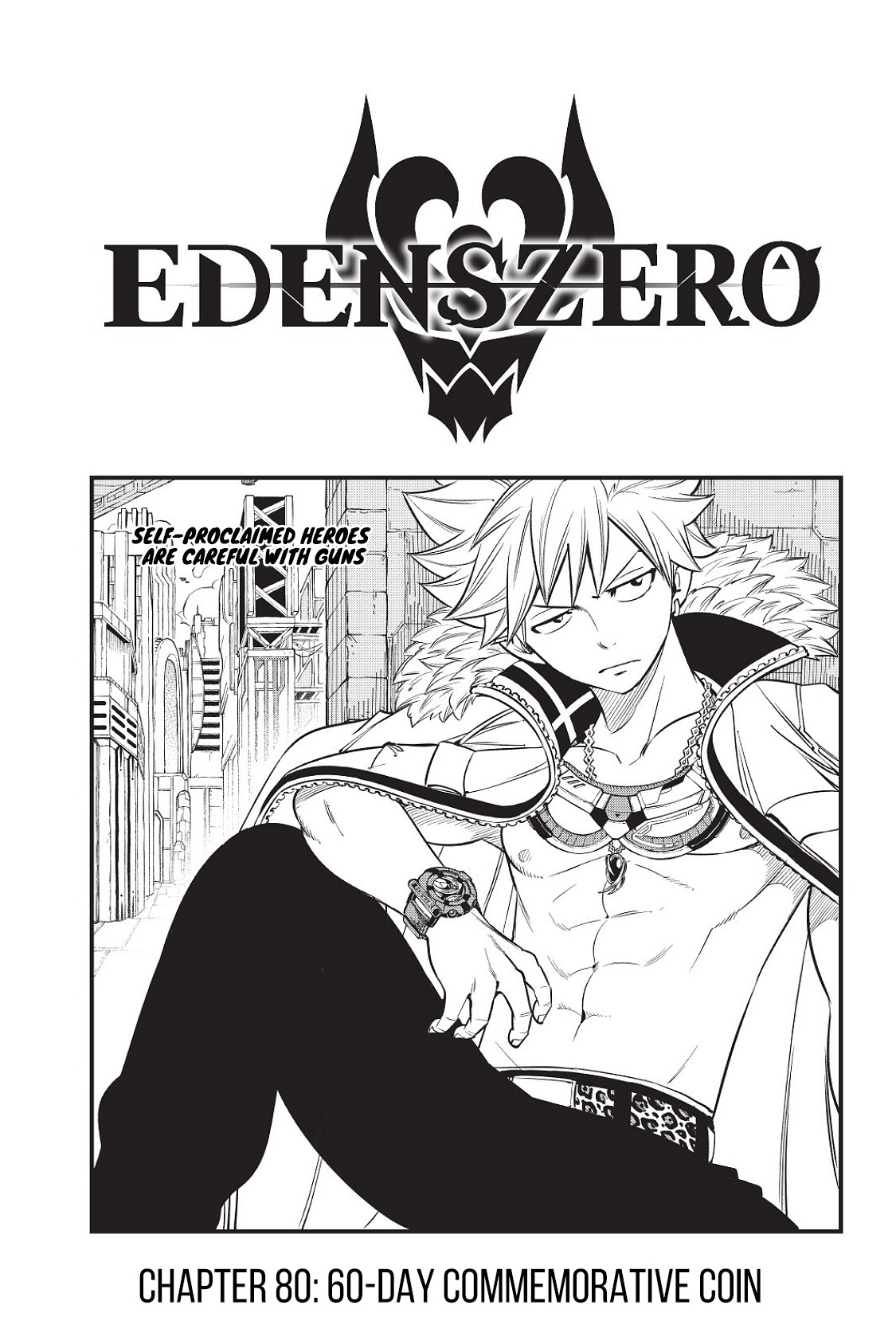 Eden's Zero Chapter 80 page 1 - Chapter 80: 60-Day Commermorative Coin