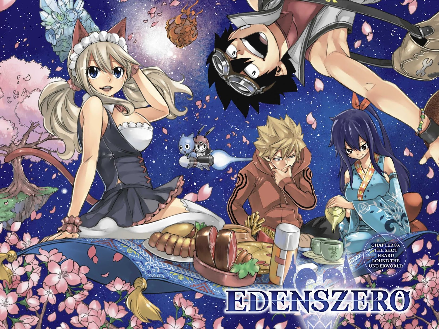 Eden's Zero Chapter 83 page 1 - Chapter 83: The Shot Heard Round the Underworld