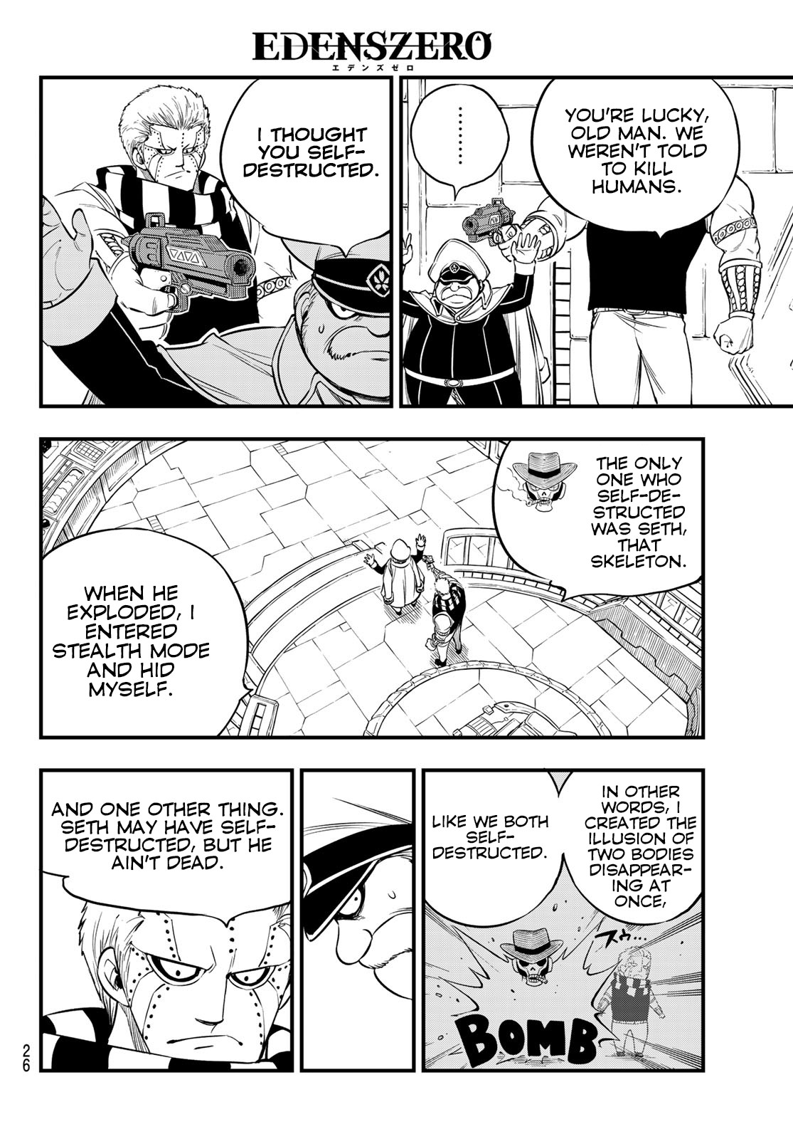 Eden's Zero Chapter 83 page 10 - Chapter 83: The Shot Heard Round the Underworld