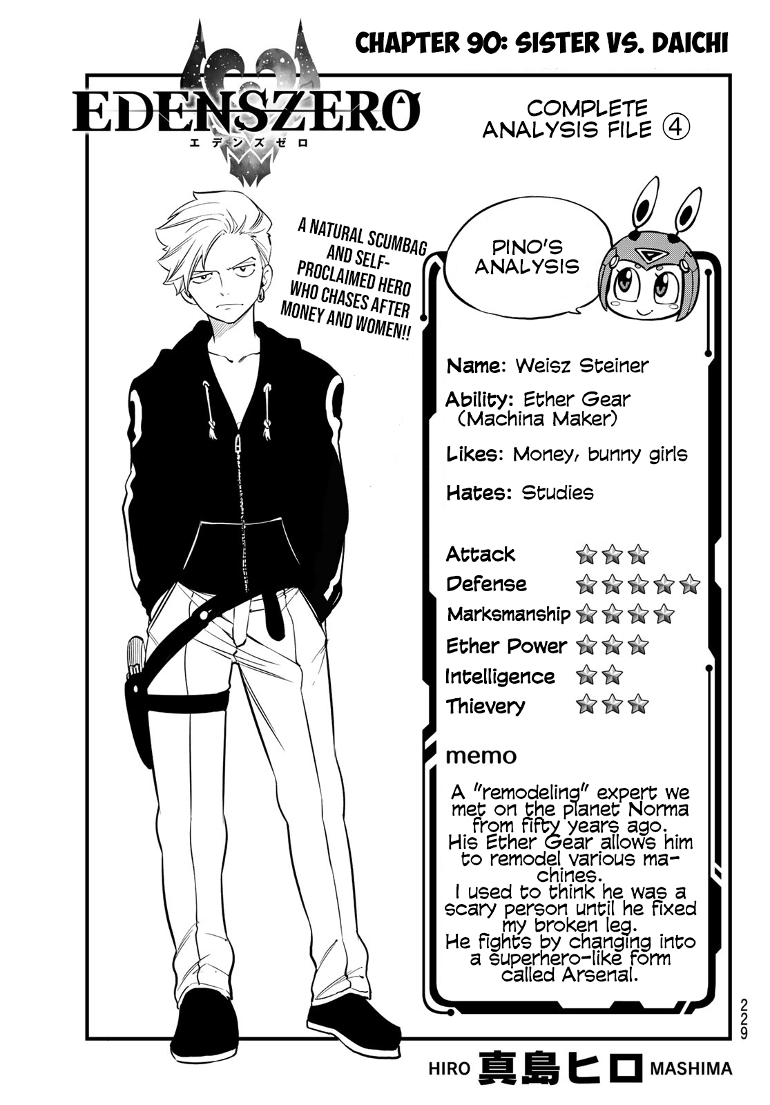 Eden's Zero Chapter 90 page 1 - Chapter 90: Sister vs. Daichi