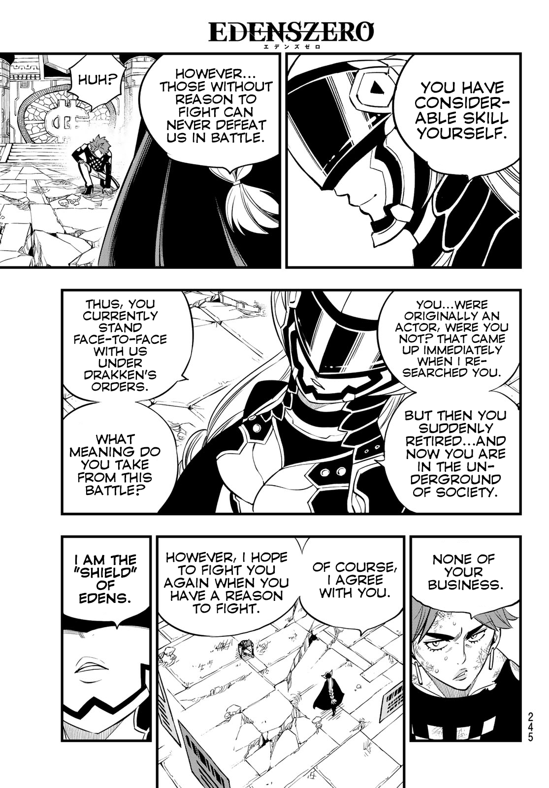 Eden's Zero Chapter 90 page 17 - Chapter 90: Sister vs. Daichi
