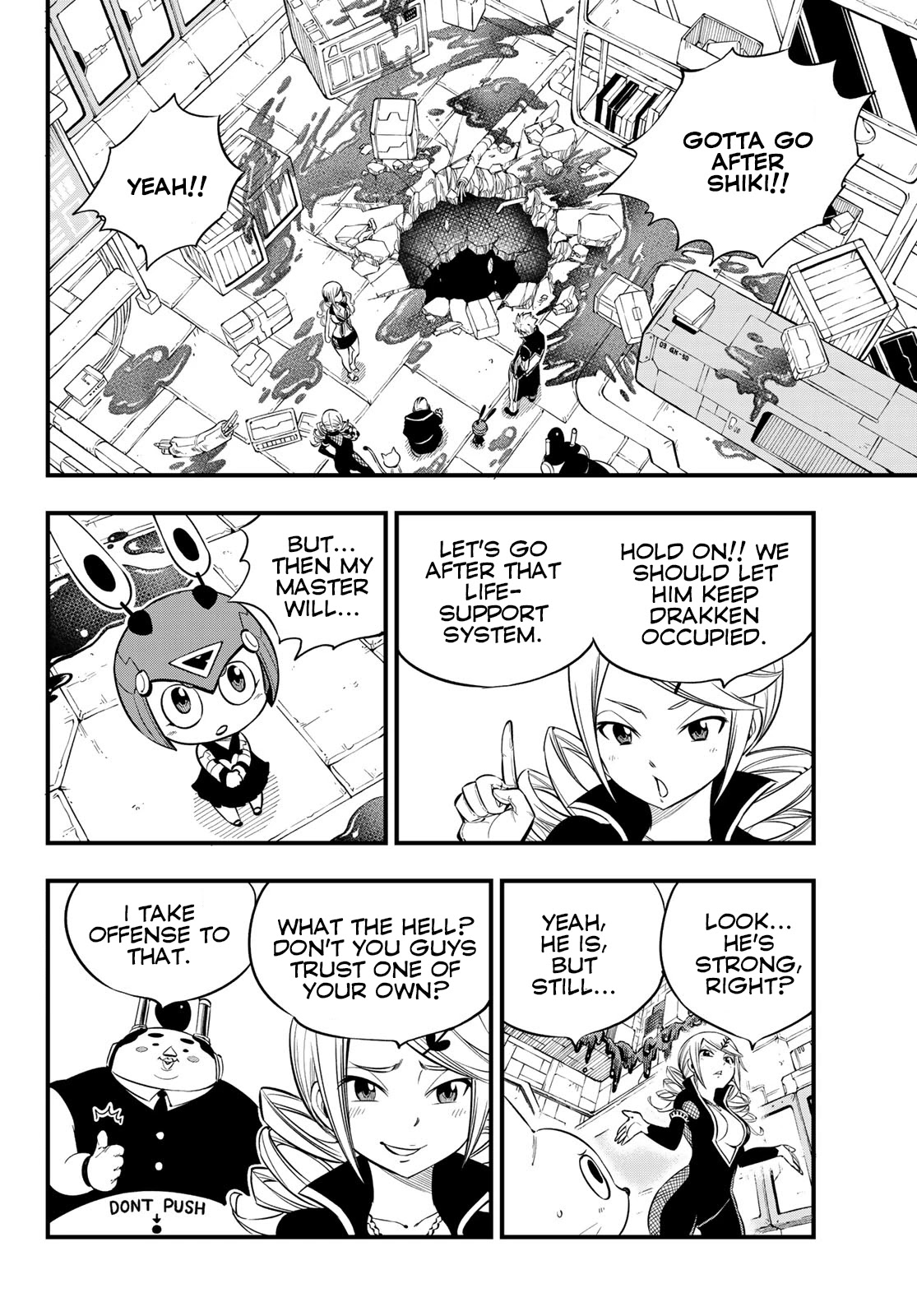 Eden's Zero Chapter 94 page 3 - Chapter 94: Shiki vs. Drakken