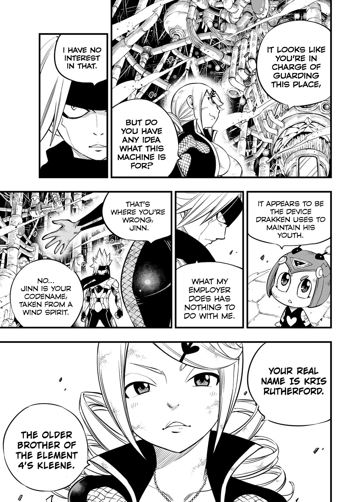 Eden's Zero Chapter 95 page 4 - Chapter 95: Kris Rutherford
