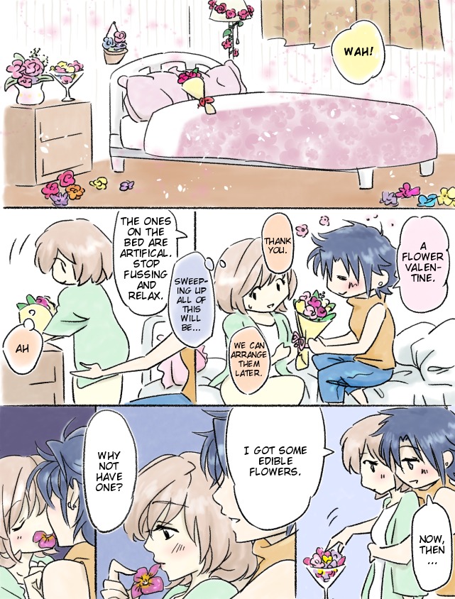 Edible Flowers Chapter 3.1 page 2 - Chapter 3.1: Valentine Special